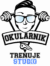 okularnik trenuje studio transparent
